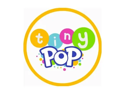 The logo of Tiny Pop TV