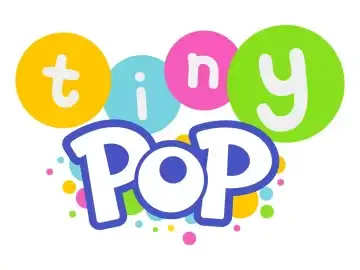 The logo of Tiny Pop TV