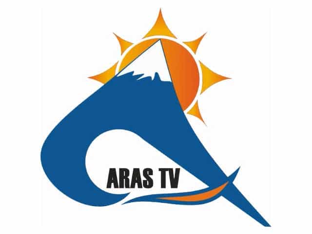 The logo of Aras TV