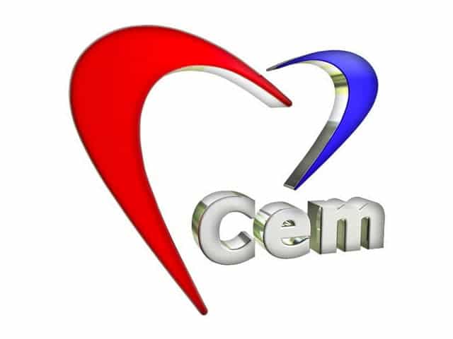 The logo of Cem TV