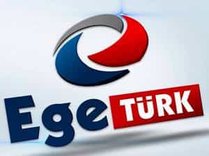 The logo of Ege Türk TV