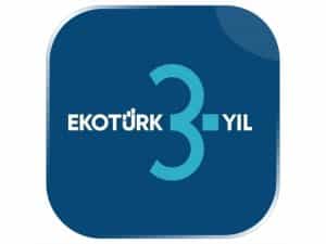 The logo of Ekotürk TV