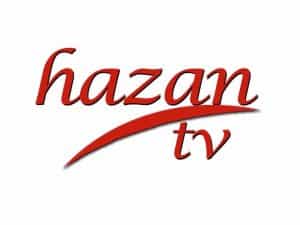 The logo of Hazan TV