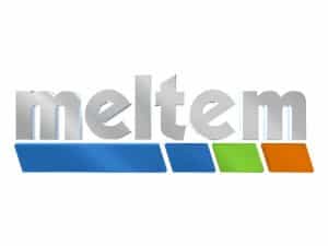 The logo of Meltem TV