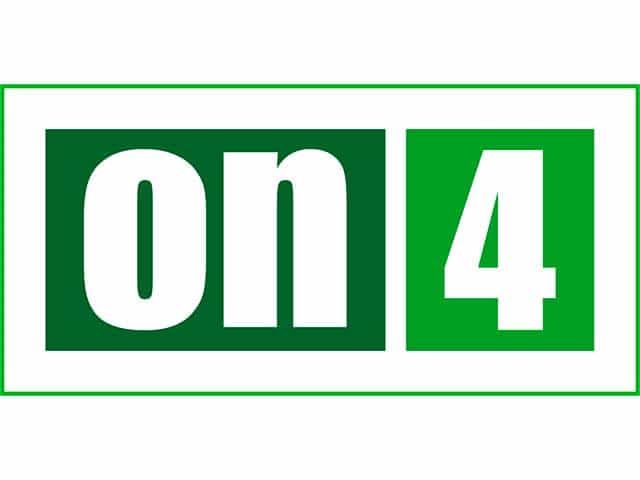 The logo of On4 TV