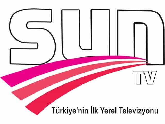 The logo of Sun TV