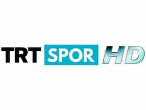 The logo of TRT Spor HD