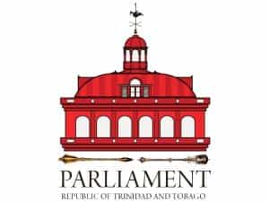 The logo of The Parliament Channel
