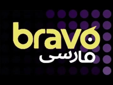 The logo of TV Bravo Farsi