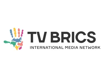 The logo of TV BRICS