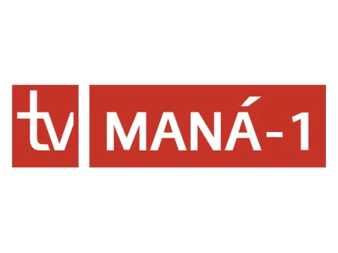 The logo of TV Maná 1