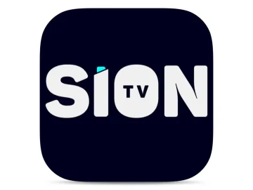 The logo of TV Sion Satelital