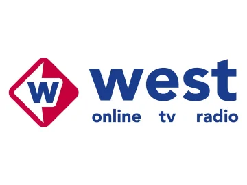 The logo of TV West