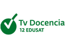 The logo of TV Docencia
