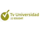 The logo of TV Universidad