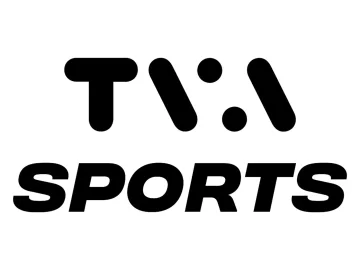 The logo of TVA Sports TV
