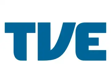 The logo of TVE