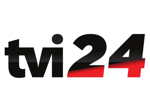 The logo of TVI 24