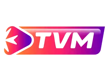 The logo of TVM TV