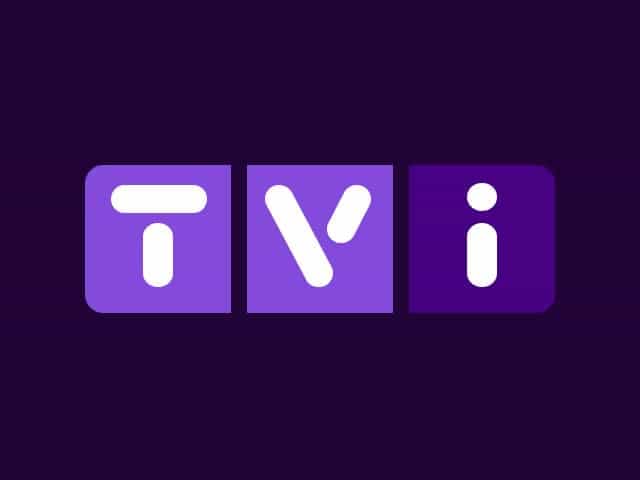 The logo of TVi