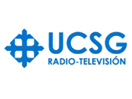 The logo of UCSG TV