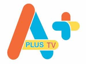 The logo of A+ Kids TV