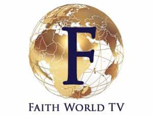 The logo of Faith World TV