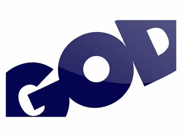 The logo of God TV Auf Deutsch