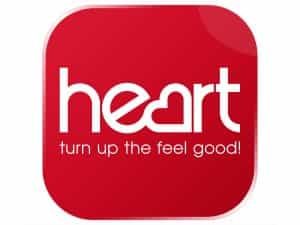 The logo of Heart TV