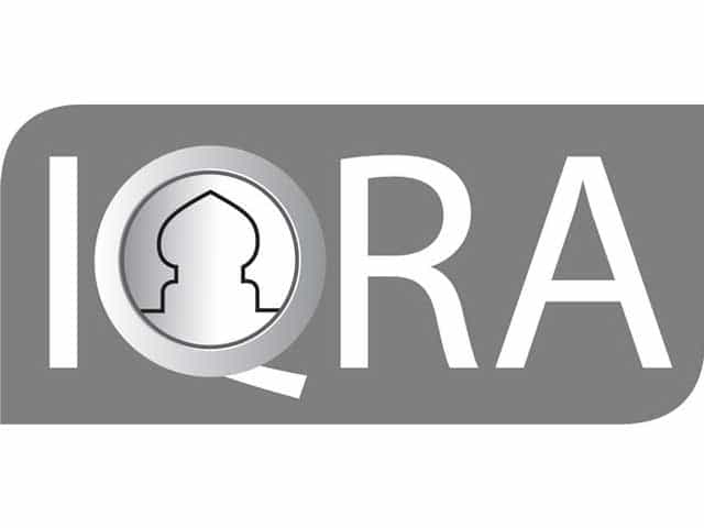 The logo of Iqra TV