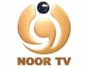 The logo of Noor TV