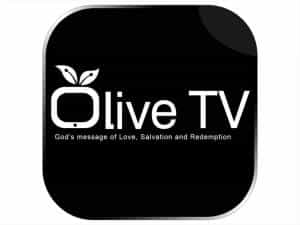 The logo of Olive TV