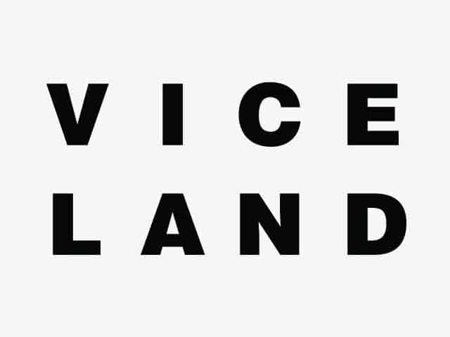 The logo of Viceland TV