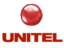 The logo of Unitel La Paz