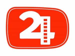 The logo of 24 Box TV