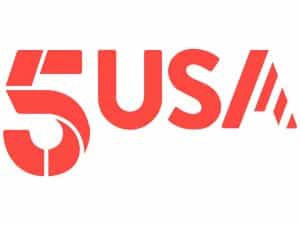 The logo of 5USA