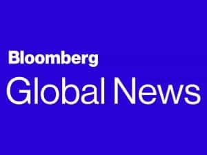 The logo of Bloomberg Global News