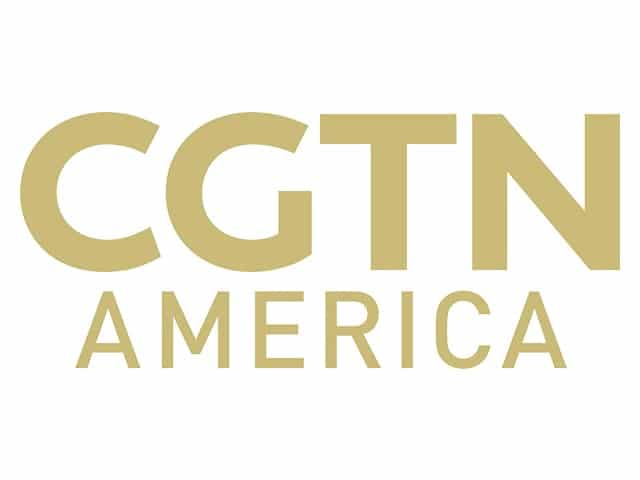 The logo of CGTN America