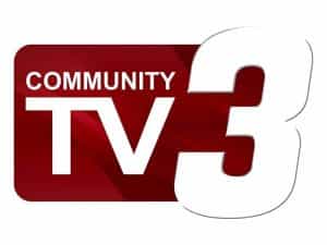 The logo of Community TV 3