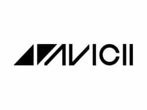 The logo of DJing Avicii