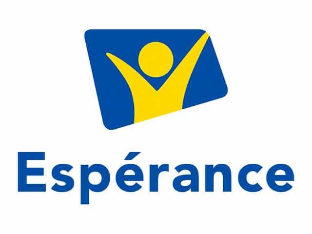 The logo of Espérance TV
