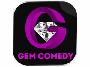 The logo of Gem Comedy