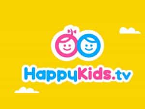 The logo of Happy Kids TV