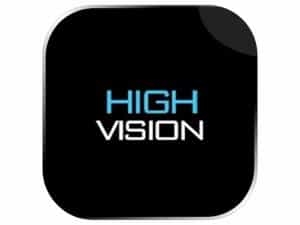 The logo of High Vision TV