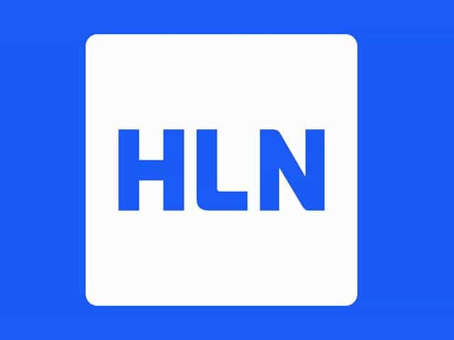 The logo of HLN