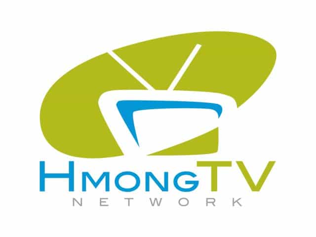 The logo of Hmong USA TV