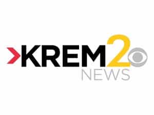 The logo of KREM 2 News