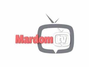 The logo of Mardom TV 1