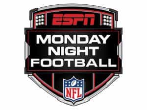 The logo of Monday Night Football