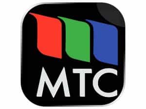 The logo of MTC Melli TV